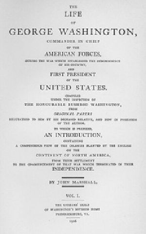 [Gutenberg 28859] • The Life of George Washington: A Linked Index to the Project Gutenberg Editions